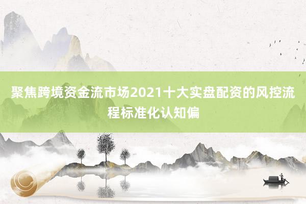 聚焦跨境资金流市场2021十大实盘配资的风控流程标准化认知偏