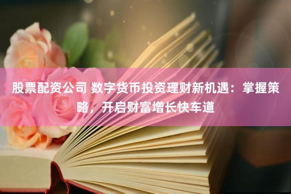 股票配资公司 数字货币投资理财新机遇:掌握策略,开启财富增长快车道